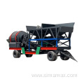 Professional mobile batching plant best price for sale